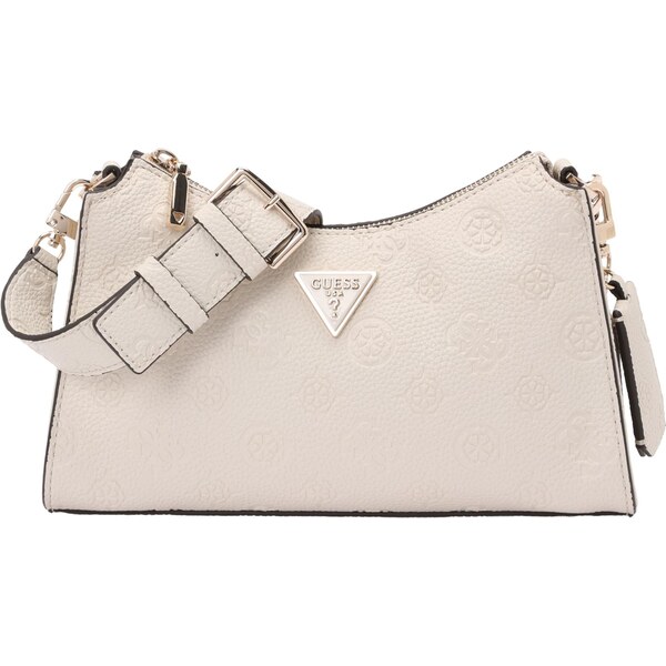 GUESS Kabelka na rameno CRESIDIA II TOP ZIP SHLDR BAG svetlobéžová 65609196