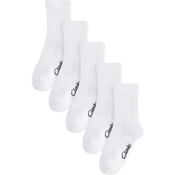 CLARKS Ponožky čierna / biela 65619596