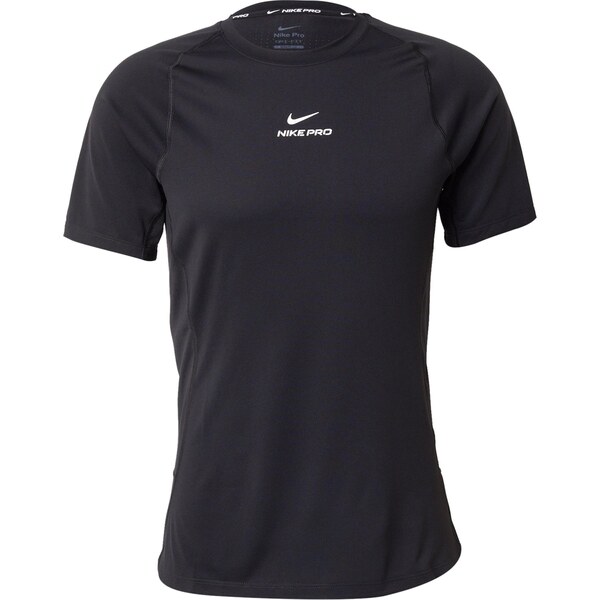 NIKE Funkčné tričko NPT čierna / biela 65663552