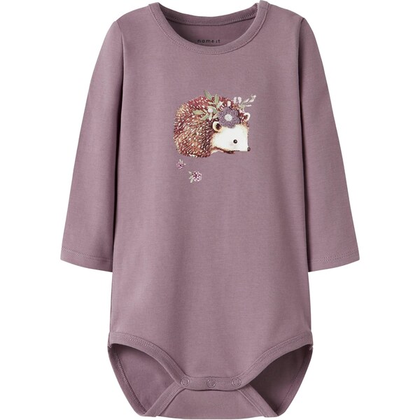 NAME IT Body NBFORIGIN hnedá / svetlofialová / biela 65665589