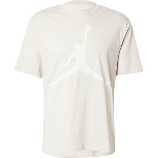 Jordan Tričko BRK MG FILL krémová / šedobiela 65665626