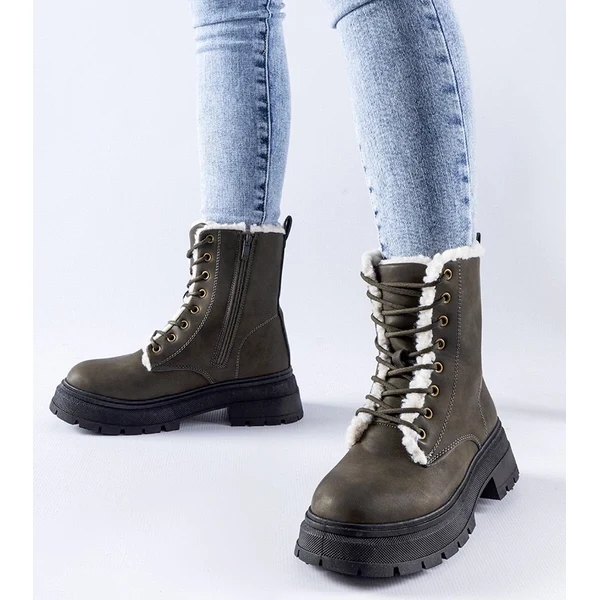 Gemre Zelené zateplené trapery Tadasuni 65608262