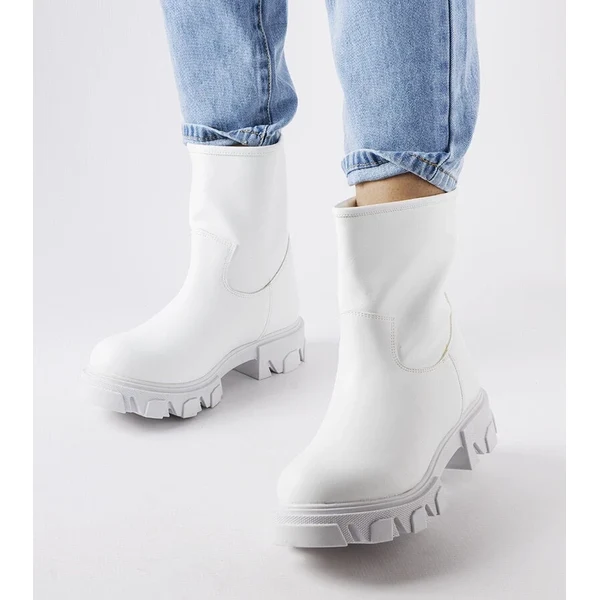 Gemre Biele vrecia Wuori slip-on 65608274