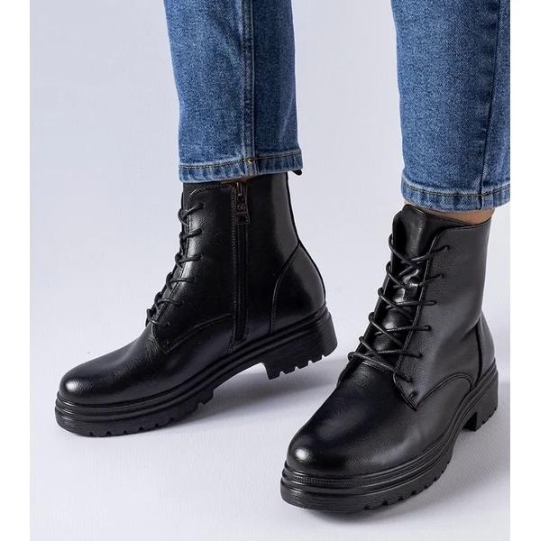 Gemre Čierne zateplené trappery Vinceza 65608278