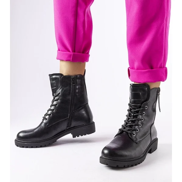 Gemre Čierne zateplené trapery Ailen 65608272