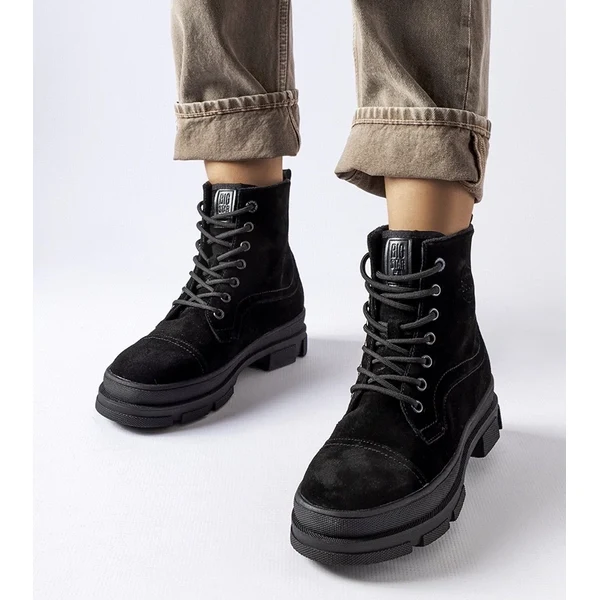 Čierne kožené tašky BIG STAR 65608295