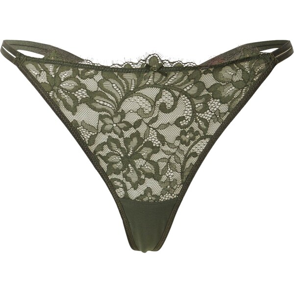 Hunkemöller Tangá Isabella tmavosivá 65895211