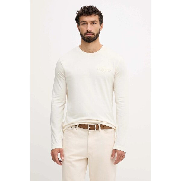 Bavlnené tričko s dlhým rukávom Gant 65609433