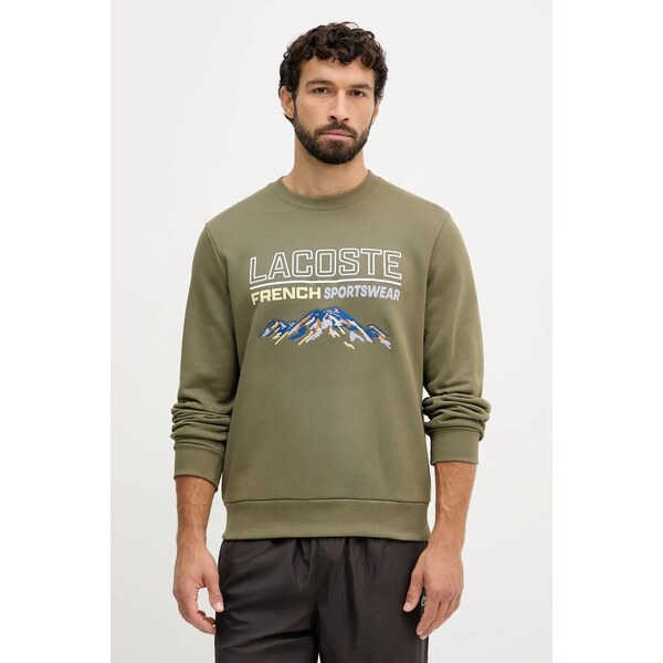 Bavlnená mikina Lacoste 65609846