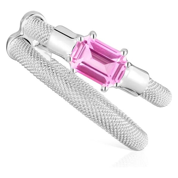 Strieborná náušnica Tous TOUS MESH LGG 65609993