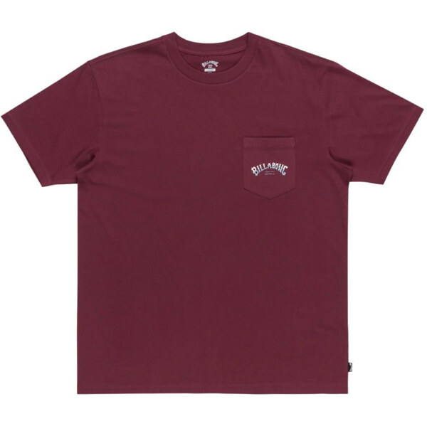 Tričko Billabong Stacked Arch Tee EBYZT00175-RSN0 Maroon L 65725909