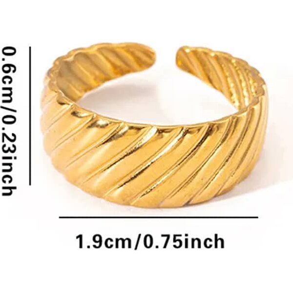 Oceľový prsteň Glare 312 65611117