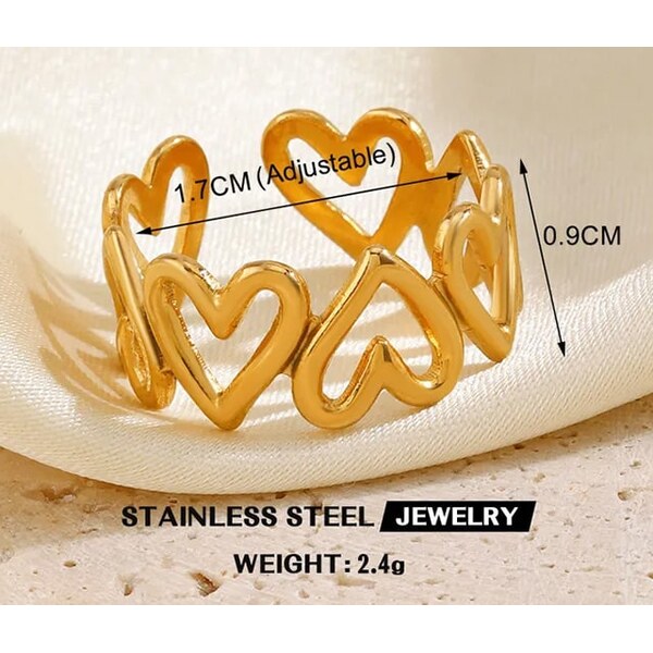 Oceľový prsteň Glare 307 65611113