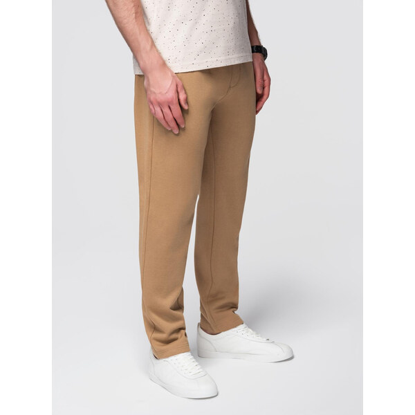 Ombre Mens sweatpants with unlined leg - brown 57777234
