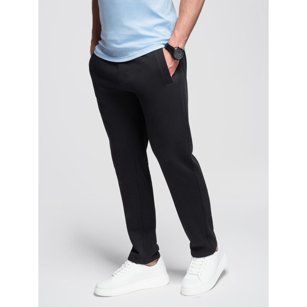 Ombre Mens sweatpants with unlined leg - black 57777233