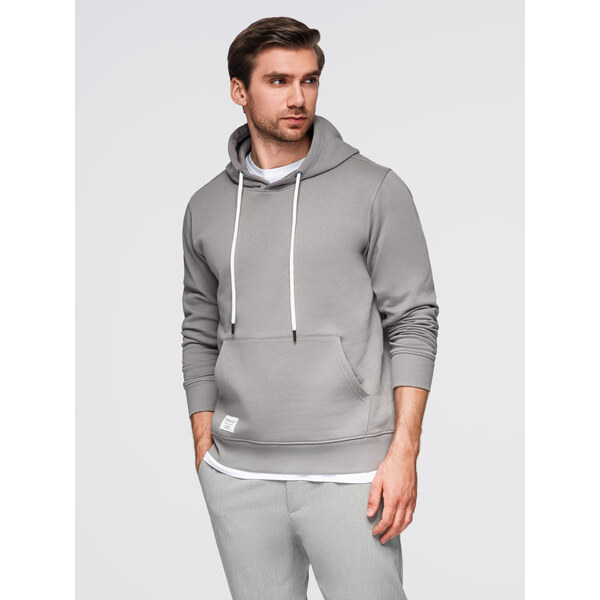 Ombre Mens BASIC kangaroo hooded sweatshirt 65830252