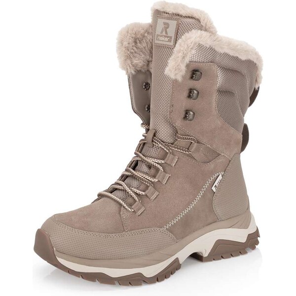 Dámska členková obuv RIEKER W3972-64 béžová W5 65611566