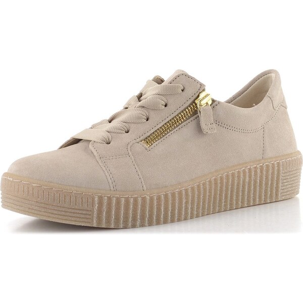 Gabor semišové poltopánky so zipsami silk 73.334.72 65612216