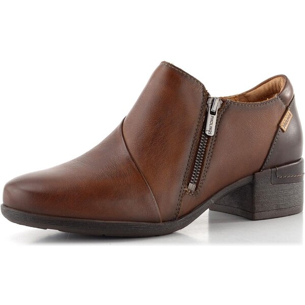 Pikolinos dámske zipsové poltopánky na podpätku Malaga cuero W6W 65612223