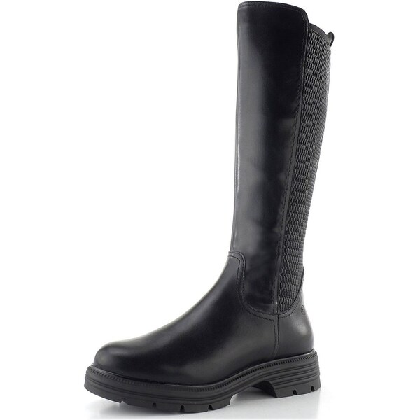 Tamaris čižmy na robustnej podošve black 1-25604-41 65612291