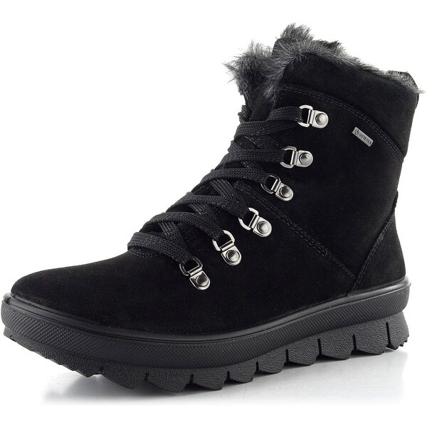 Legero vyteplený kotník s Gore-Texem černý 2-000530-0000 65612358