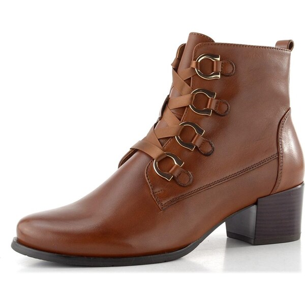 Regarde le Ciel Regarde šnurovacia členková obuv na podpätku Jolene-30 65612396