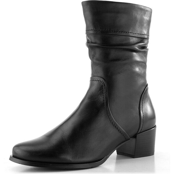 Regarde le Ciel Regarde řasený zipový kotník na podpatku Jolene-33 65612400