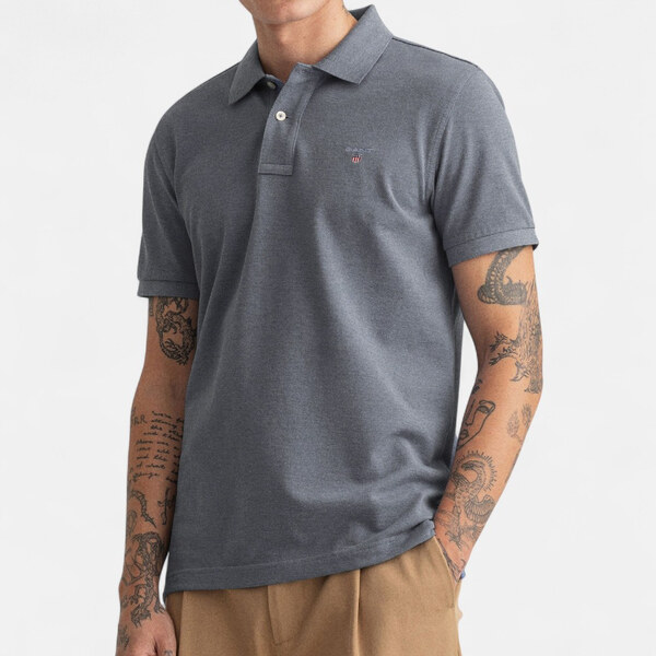 Pánské promelírované polo triko Gant 56440 65611698