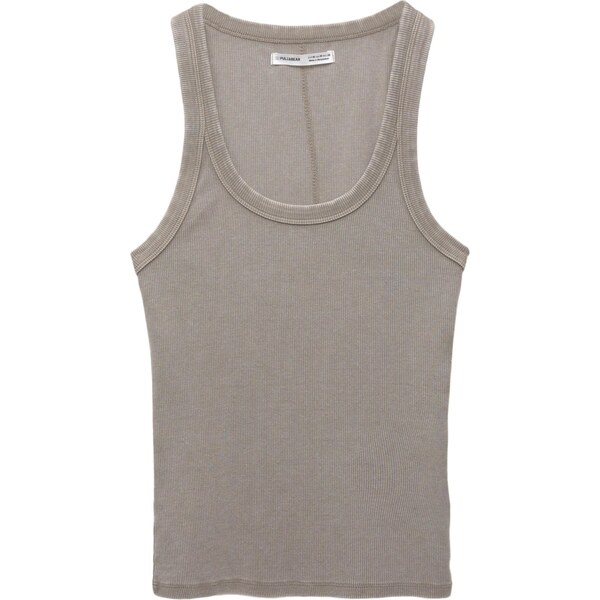 Pull&Bear Top čokoládová 65886479