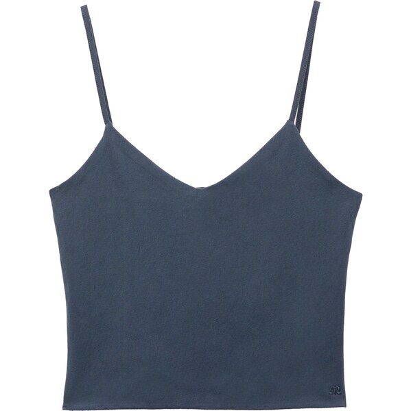 Pull&Bear Top námornícka modrá 65886616