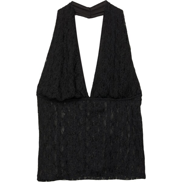 Pull&Bear Top čierna 65886963