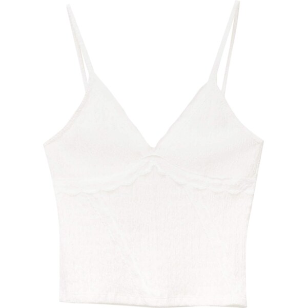 Pull&Bear Top biela 65889240