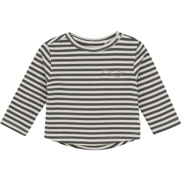 Noppies Tričko béžová / antracitová 66009008