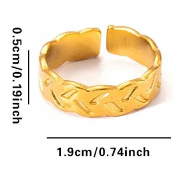 Oceľový prsteň Glare 320 65611863