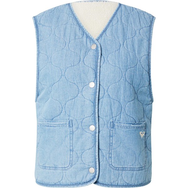 ROXY Športová vesta SIMPLY LUCKY svetlomodrá 65891460