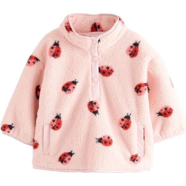 Next Sveter ružová / pitaya / červená / čierna 65663328