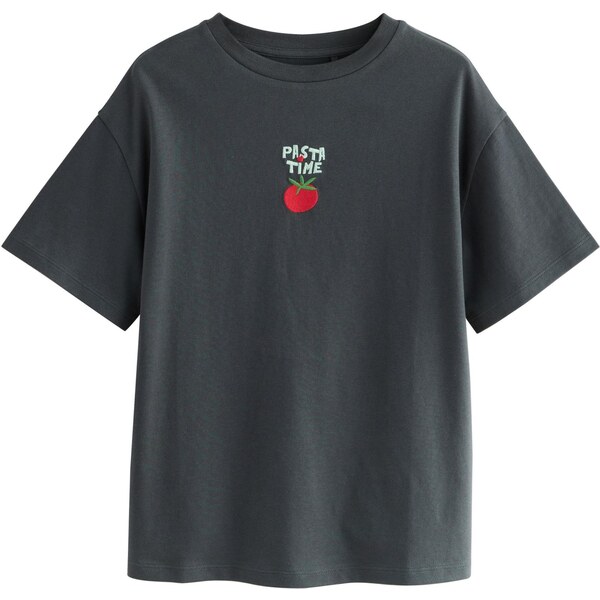 Next Tričko antracitová / zelená / mätová / krvavo červená 65891966