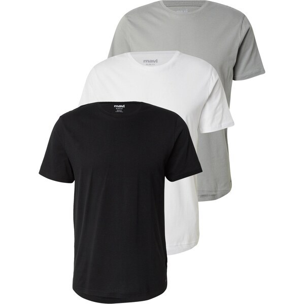 Mavi Tričko sivá / čierna / biela 65922376