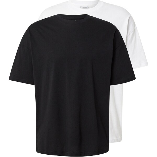 Mavi Tričko čierna / biela 65922388