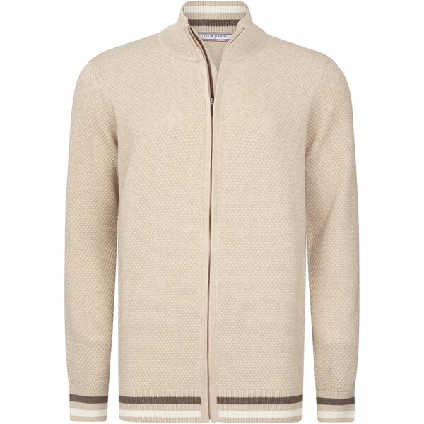 Felix Hardy Kardigán béžová / čierna / biela 65664452