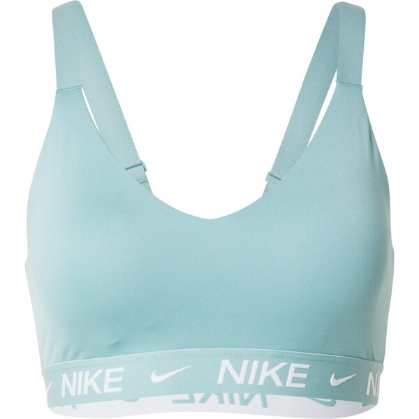 NIKE Športová podprsenka INDY mätová / biela 65906673