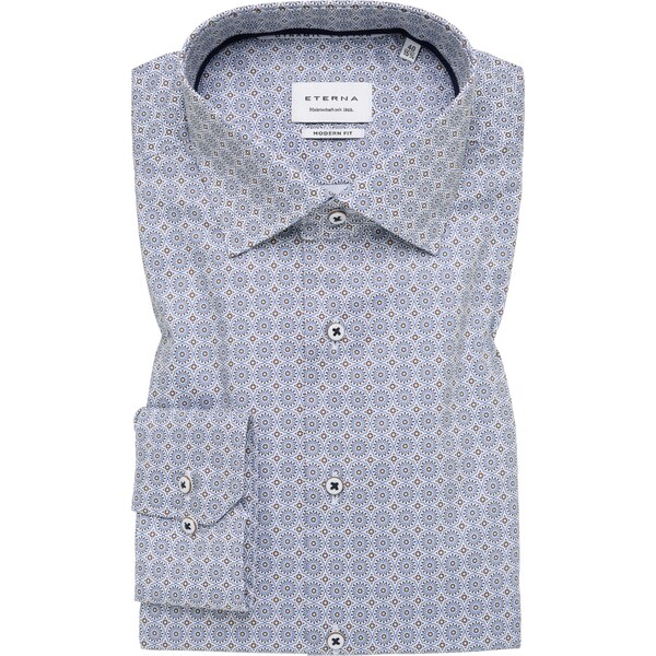 Pánska vzorovaná Dynamic Cotton košeľa ETERNA modern fit 65614447