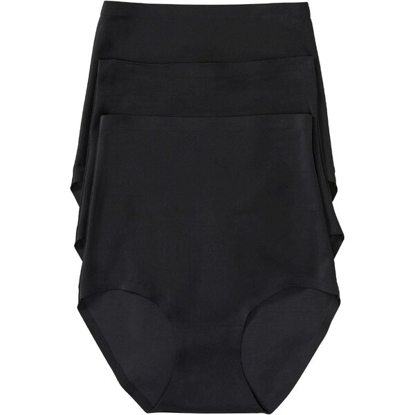 bonprix Sťahovacie nohavičky so stredne tvarujúcim efektom (3 ks), 53378523