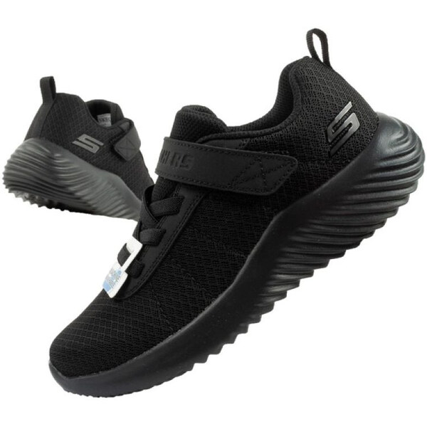Detská športová obuv Skechers Bounder so suchým zipsom, ľahká a 65725242