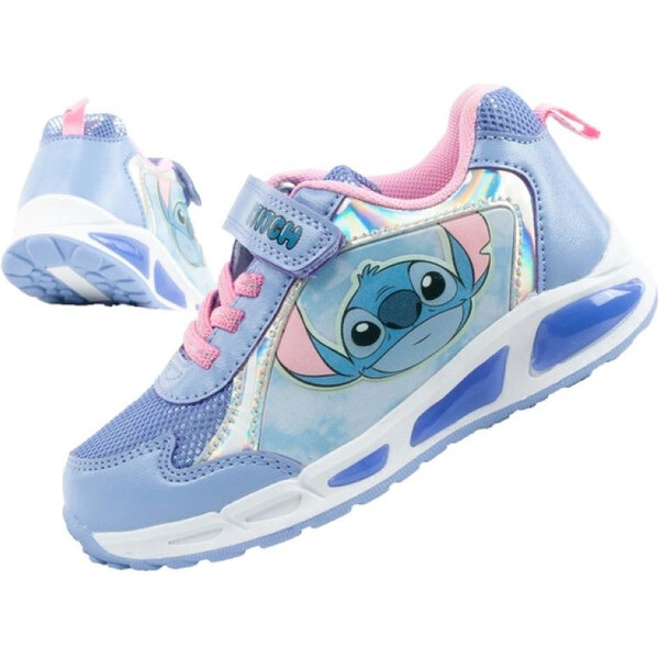 Leomil Stitch detská športová obuv tenisky ľahké suchý zips LED 65725248