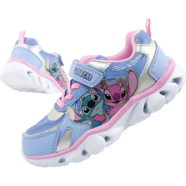 Leomil Stitch detská športová obuv tenisky ľahké suchý zips LED 65725249