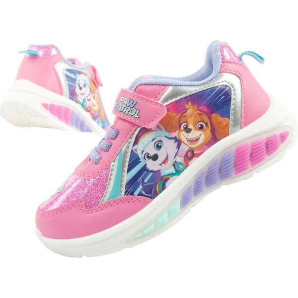 Leomil Dievčatá športové topánky Psi Patrol Detské LED tenisky 65725250