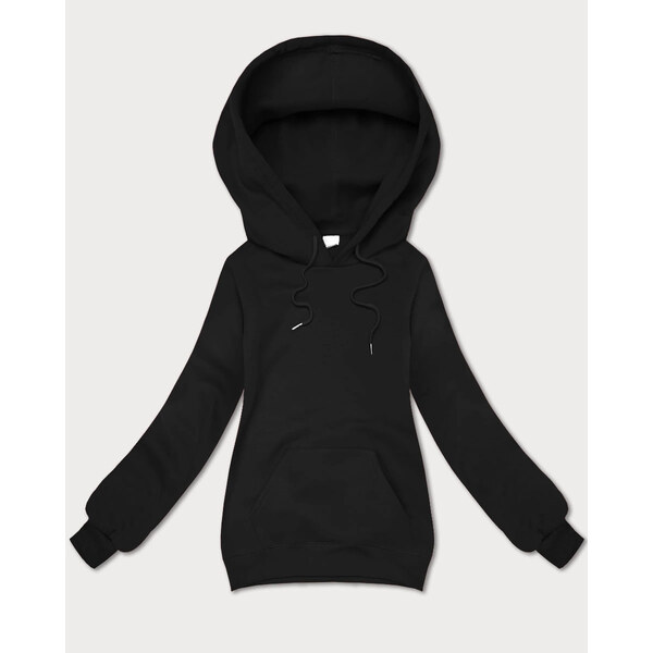 Čierna voľná klokanka s kapucňou SWest (B-11#) 65726321