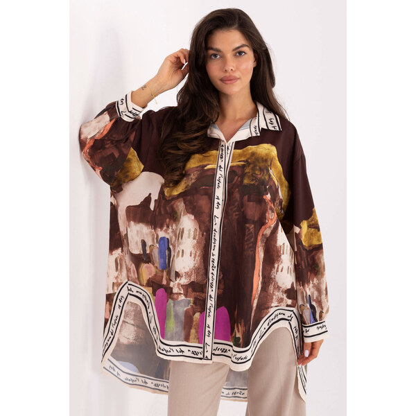 Košeľa s dlhým rukávom model 218396 Rue Paris 65726406