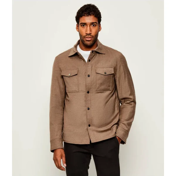 Oscar Jacobson Vlnená bunda Padded | regular fit 65614821